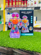 Transparent Gear Robot