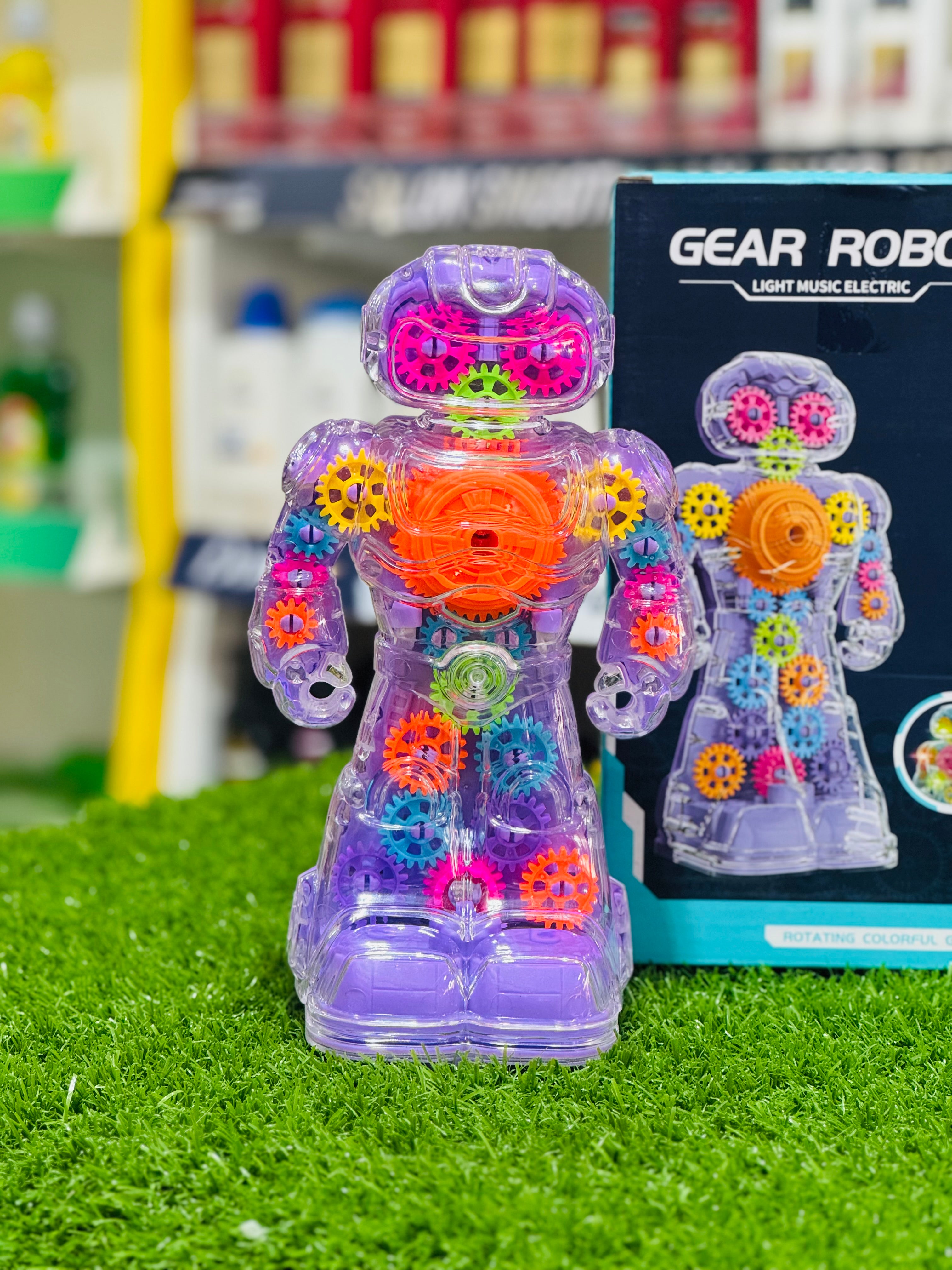 Transparent Gear Robot