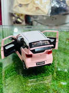 Japanese-Inspired Pink Girl Car Set