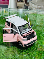 Japanese-Inspired Pink Girl Car Set