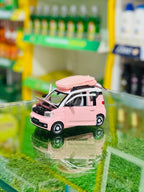 Japanese-Inspired Pink Girl Car Set