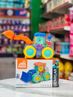 Transparent Gear Excavation Truck