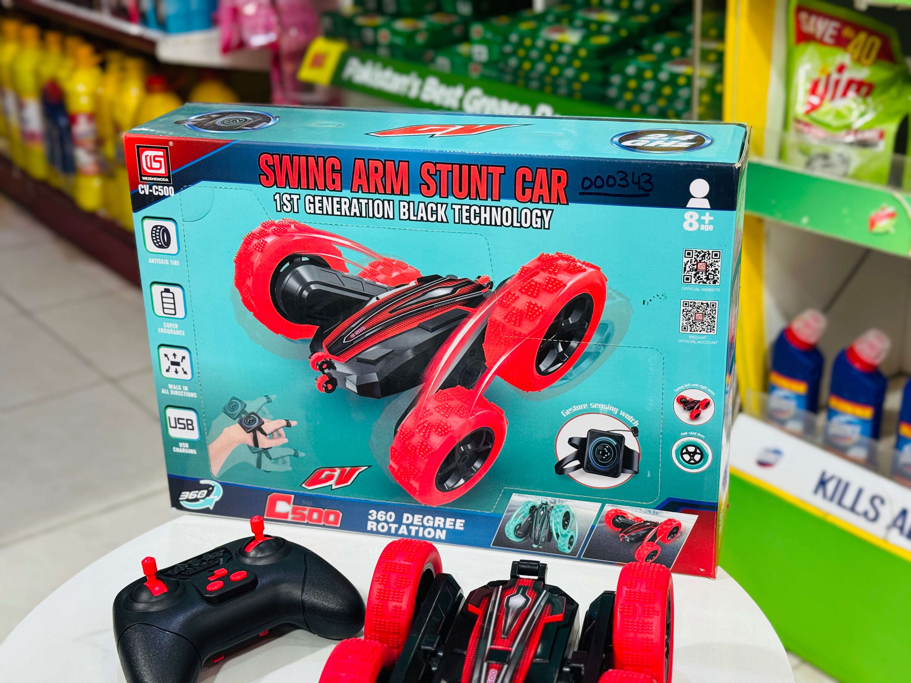 Swing Arm Stunt Car
