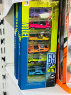 Set of 6 Miniature Alloy Cars