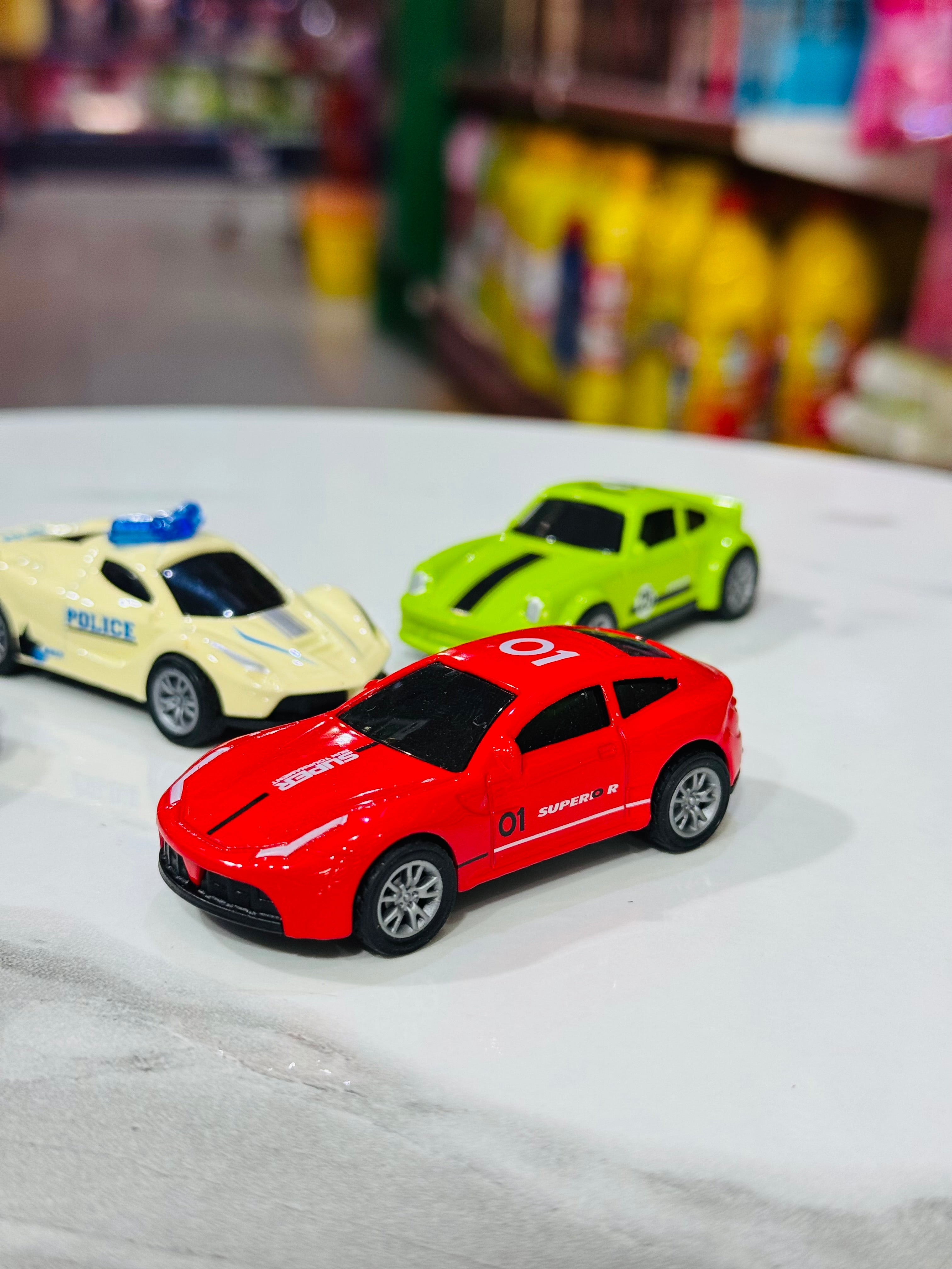 Pack of 4 Mini Stunt Cars