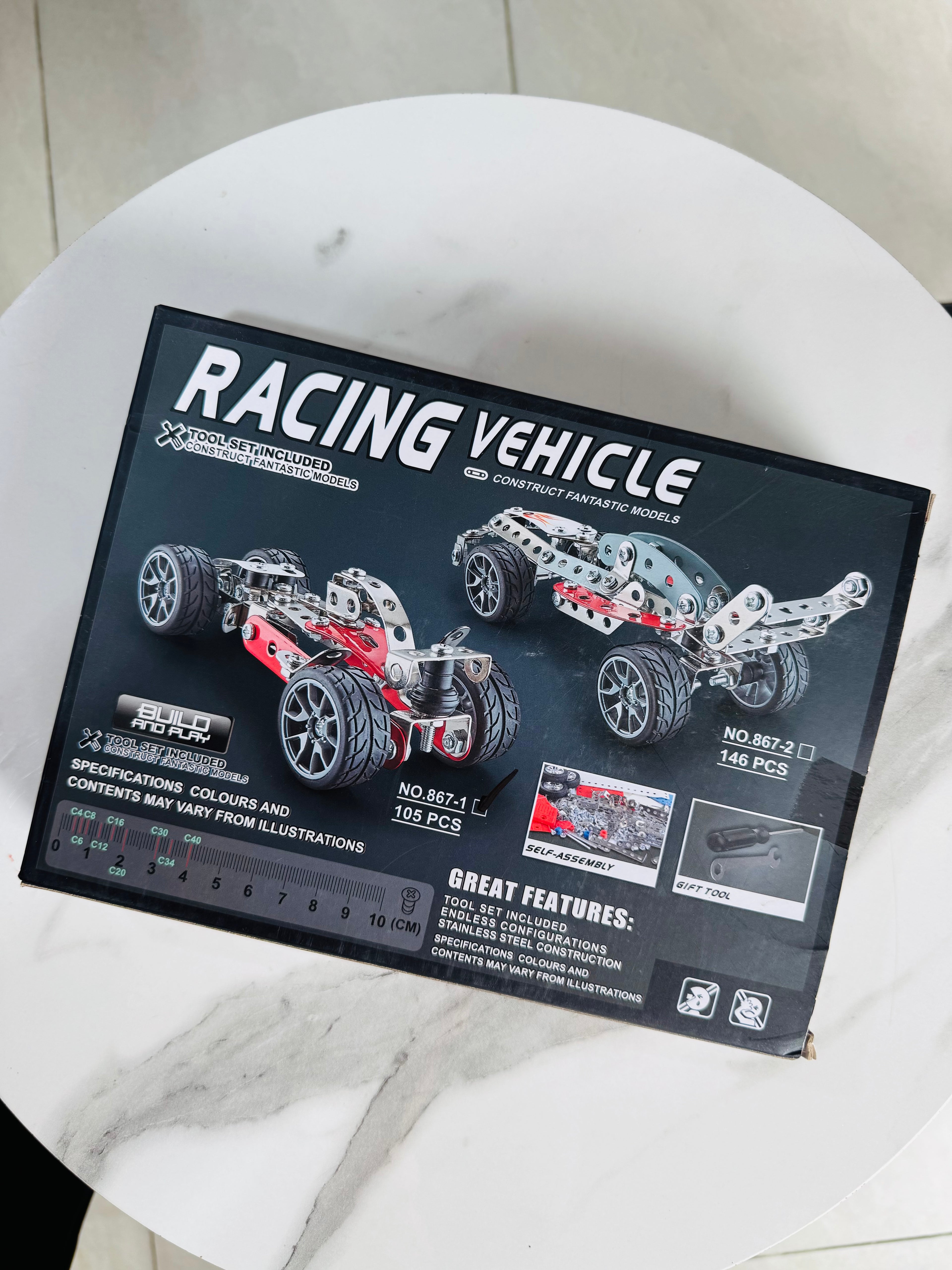 Racing Vehicle STEAM Build Kit