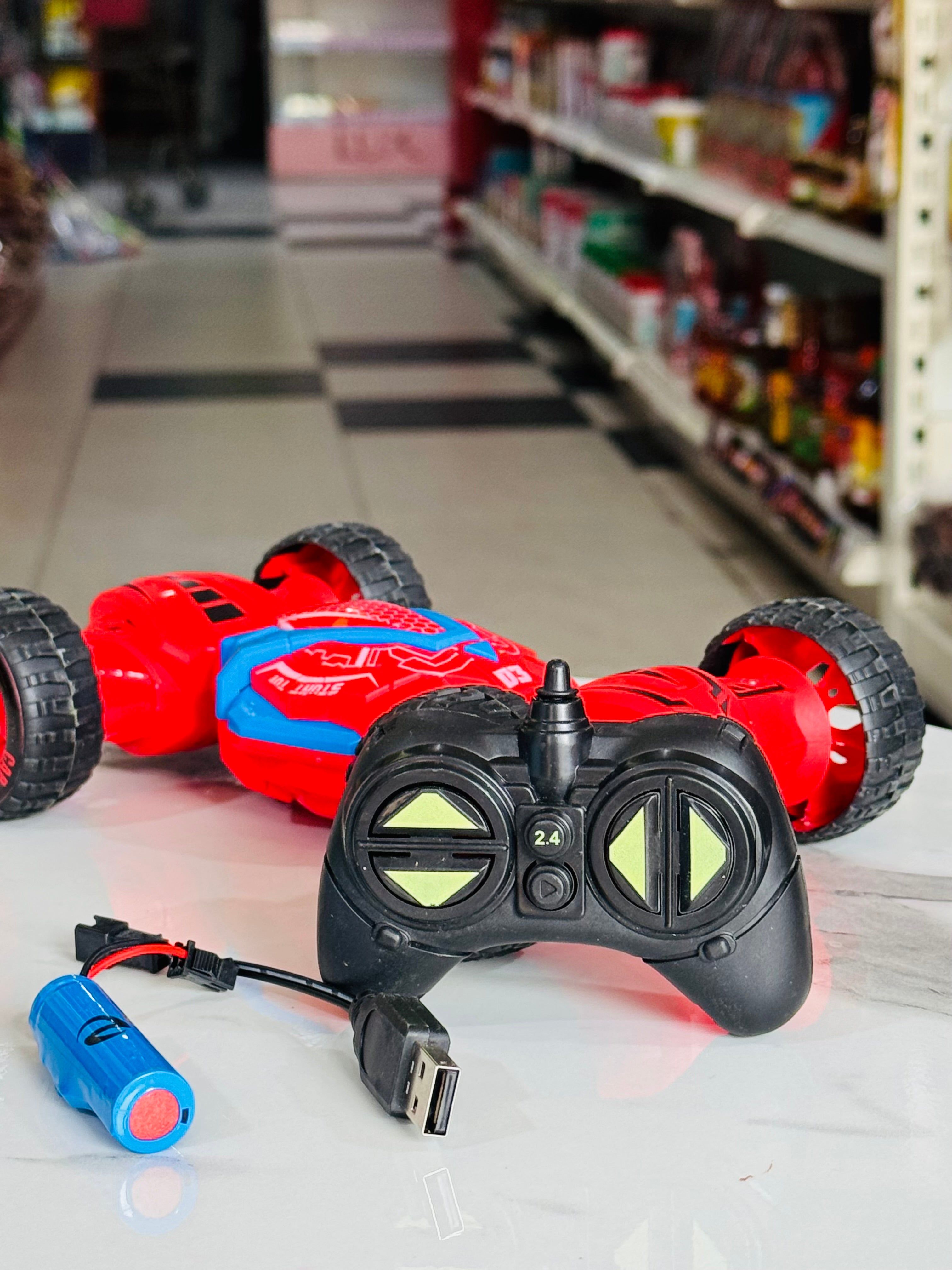 Remote Control Stunt Car