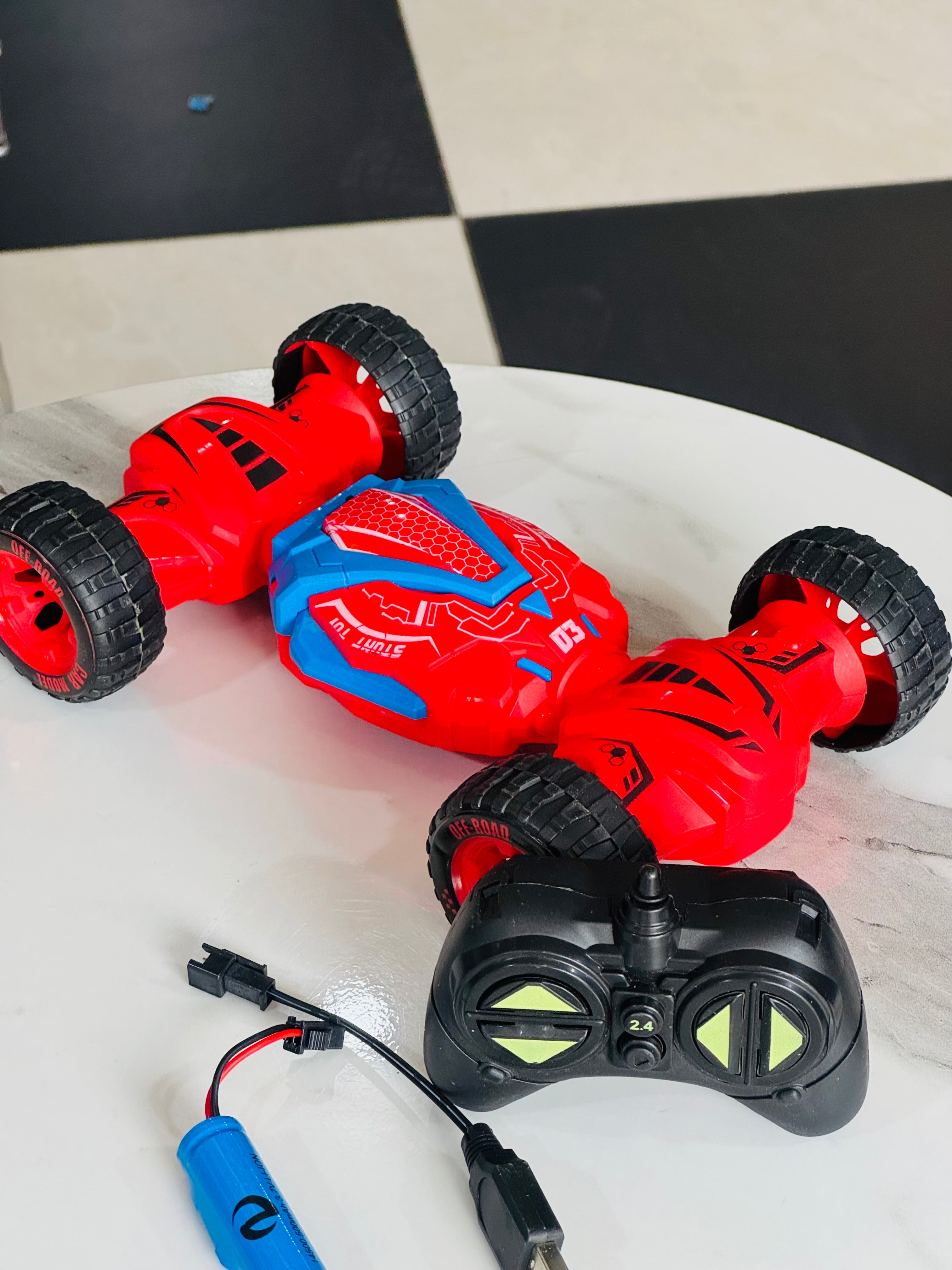 Remote Control Stunt Car