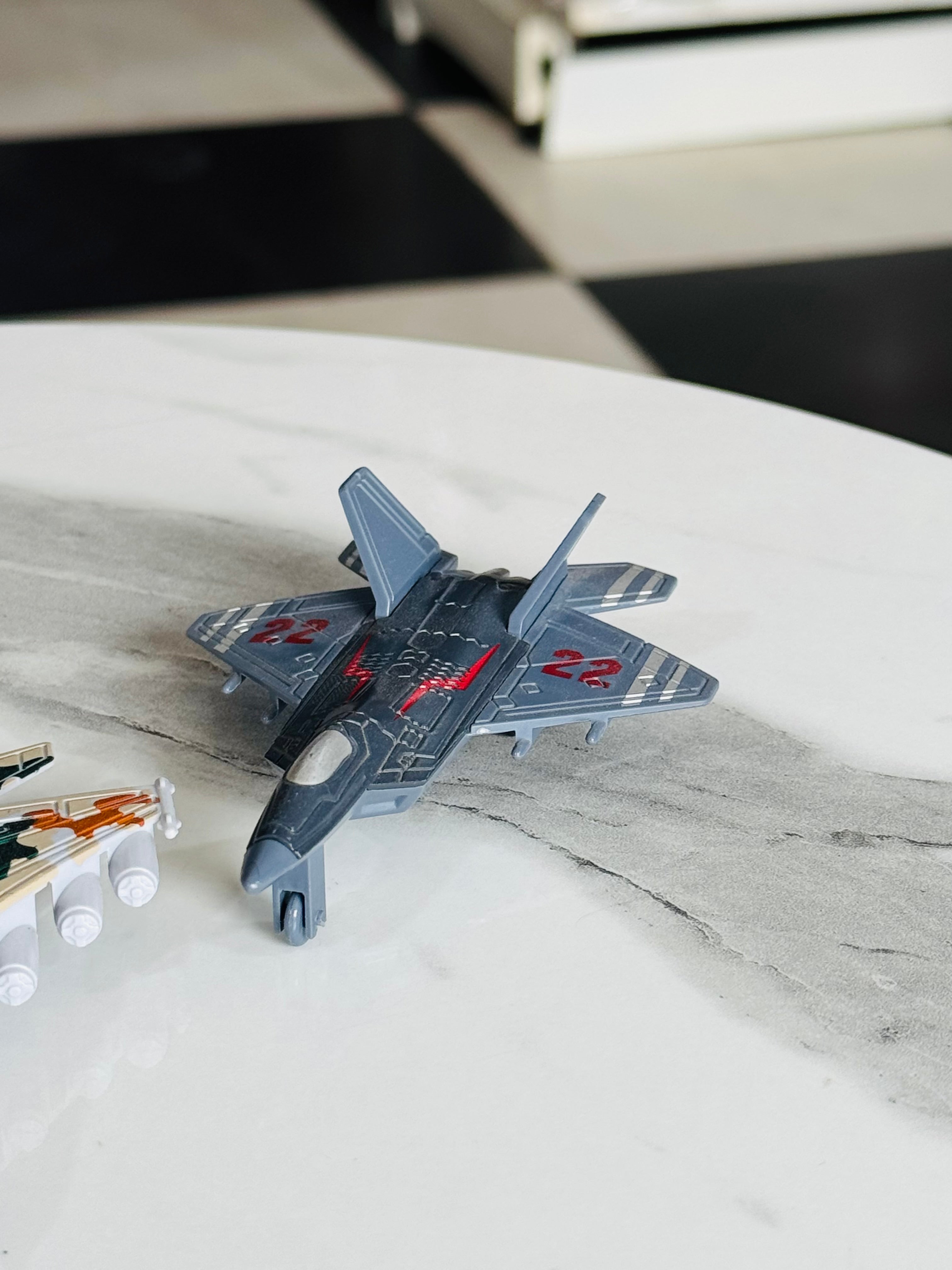 Fighter Planes Metal Set 6PCS