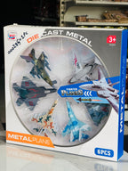 Fighter Planes Metal Set 6PCS