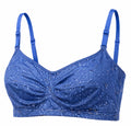 Blue Blended Bra