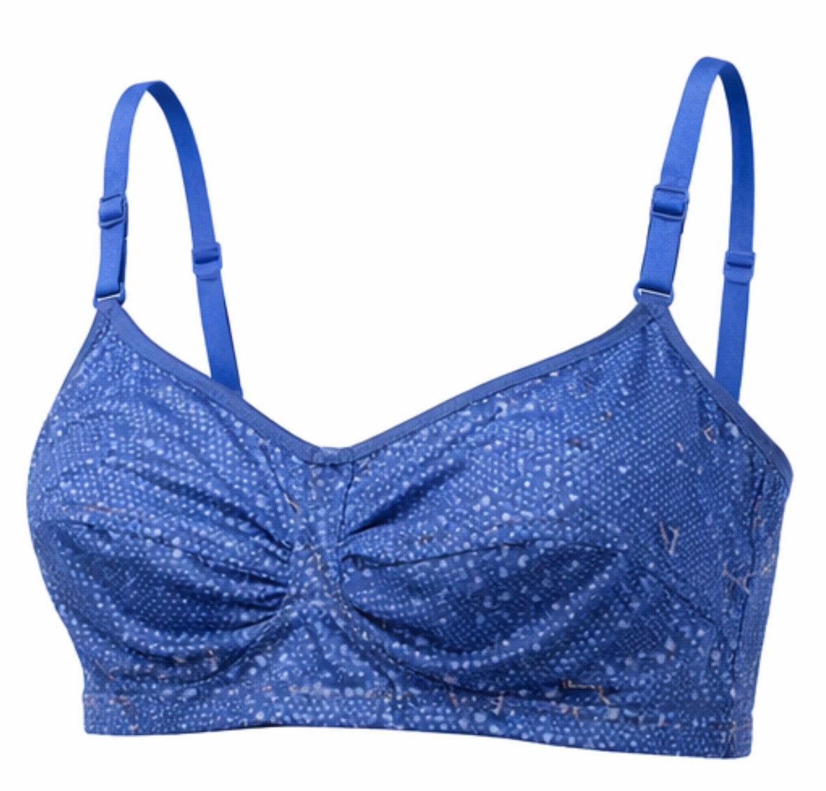 Blue Blended Bra